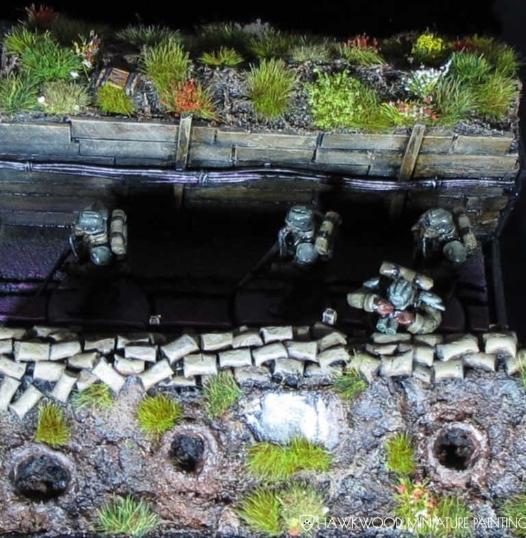 Warhammer 40k Astra Militarum Death Korps of Krieg in the Trenches