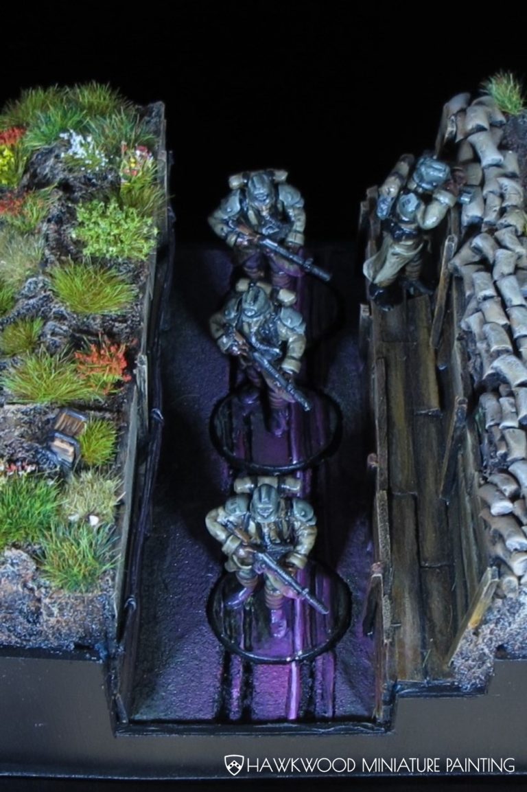 Warhammer 40k Astra Militarum Death Korps of Krieg in the Trenches