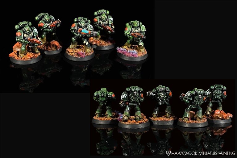 Warhammer 40K Space Marines Dark Angels