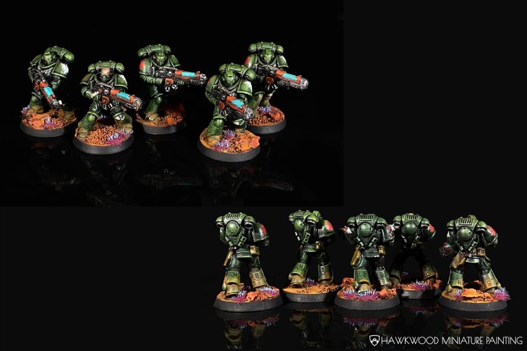 Warhammer 40K Space Marines Dark Angels