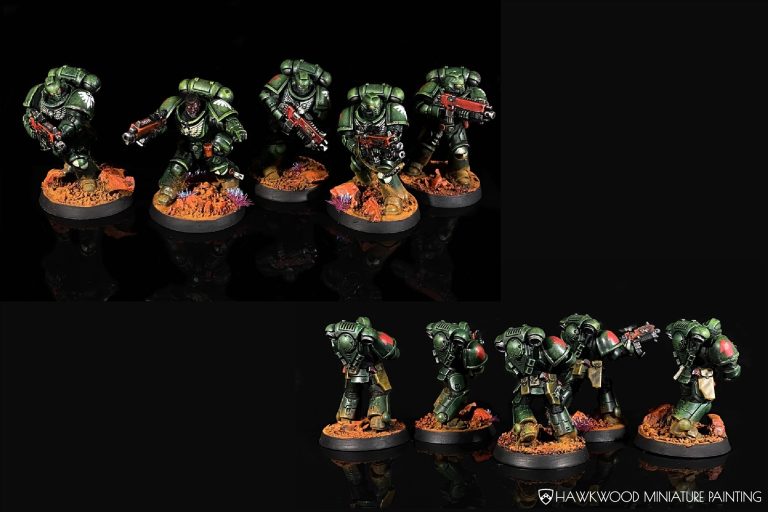 Warhammer 40K Space Marines Dark Angels