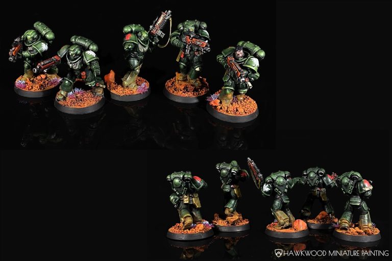 Warhammer 40K Space Marines Dark Angels