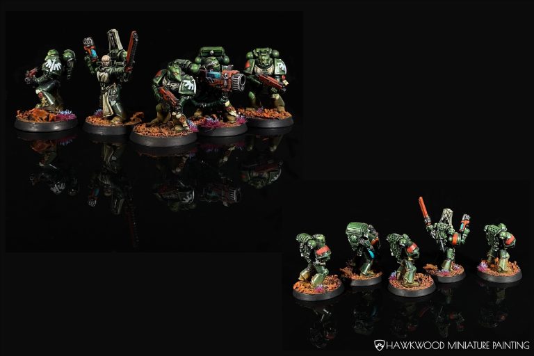 Warhammer 40K Space Marines Dark Angels