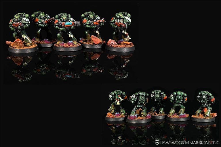 Warhammer 40K Space Marines Dark Angels