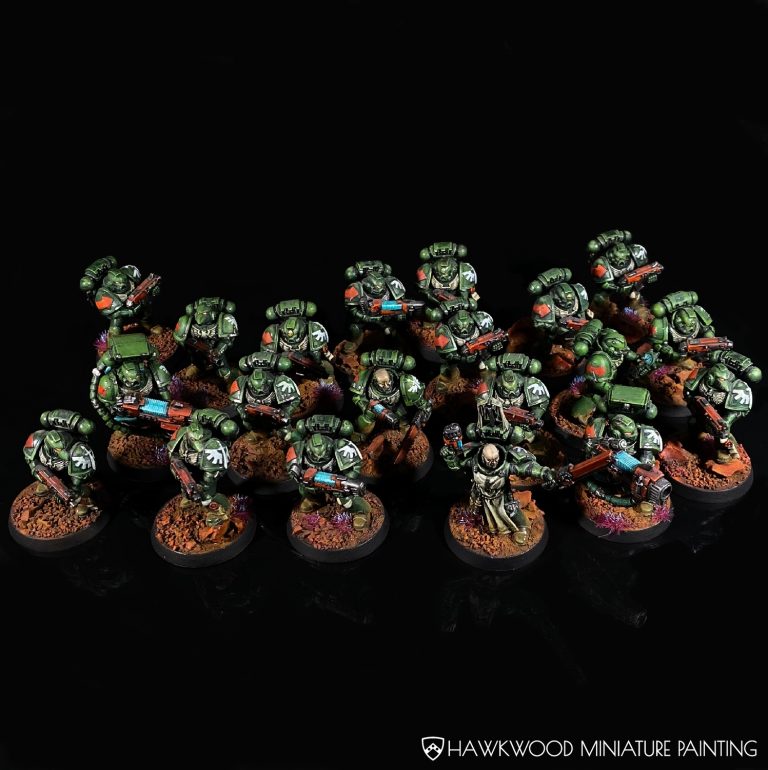 Warhammer 40K Space Marines Dark Angels