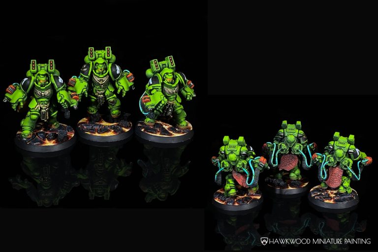 Warhammer 40k Space Marine Salamanders