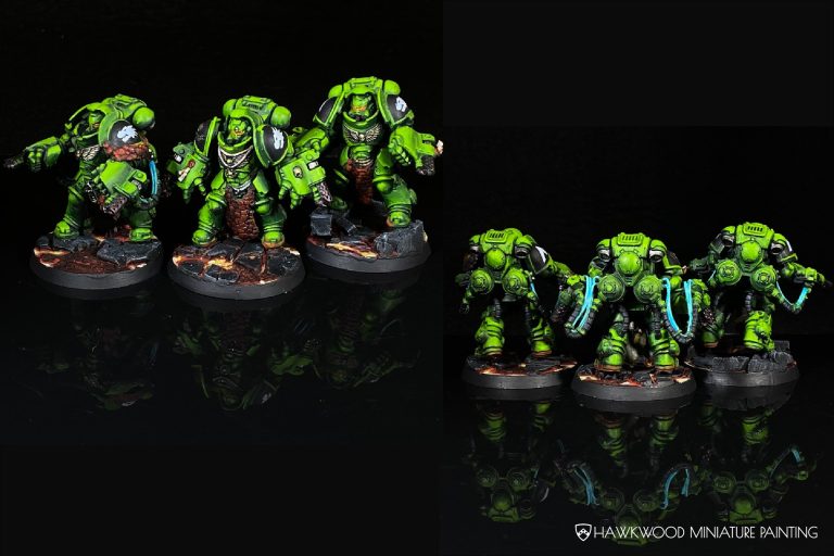 Warhammer 40k Space Marine Salamanders