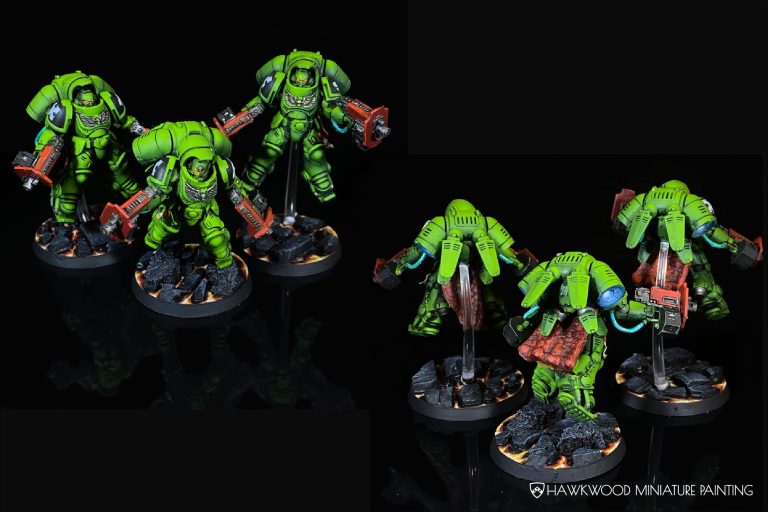 Warhammer 40k Space Marine Salamanders