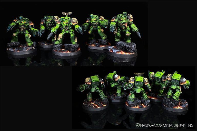 Warhammer 40k Space Marine Salamanders