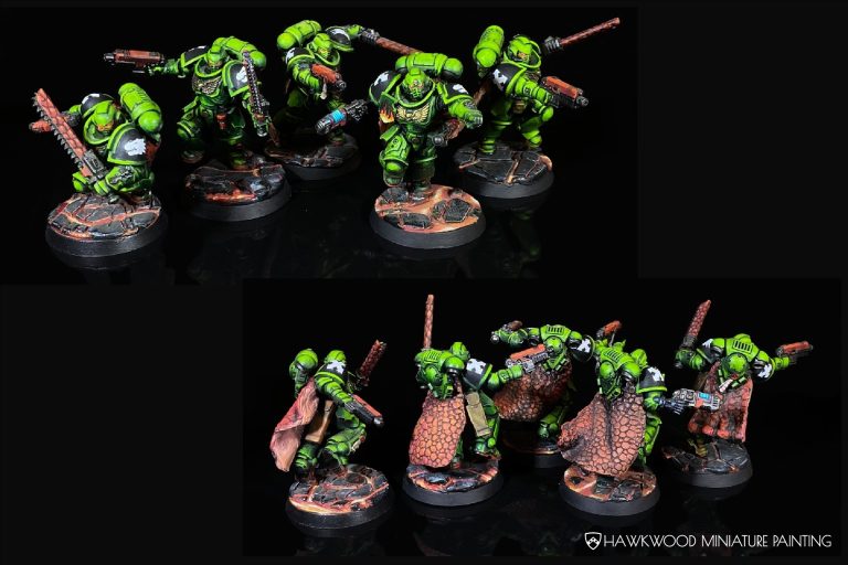 Warhammer 40k Space Marine Salamanders