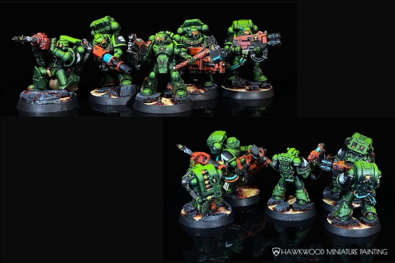 Warhammer 40k Space Marine Salamanders