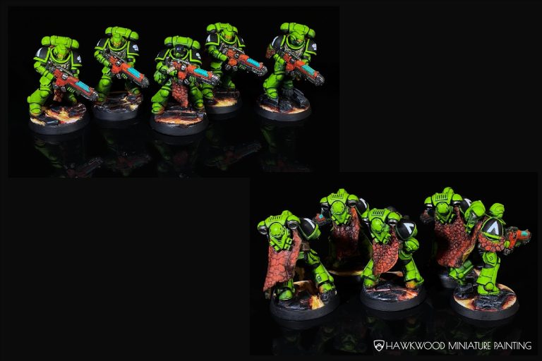 Warhammer 40k Space Marine Salamanders