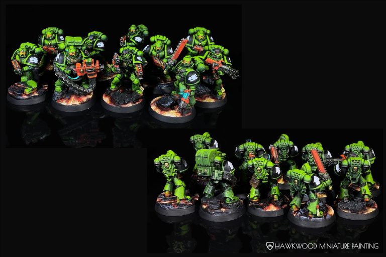 Warhammer 40k Space Marine Salamanders