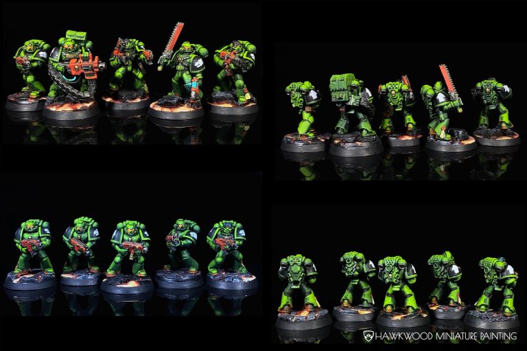 Warhammer 40k Space Marine Salamanders