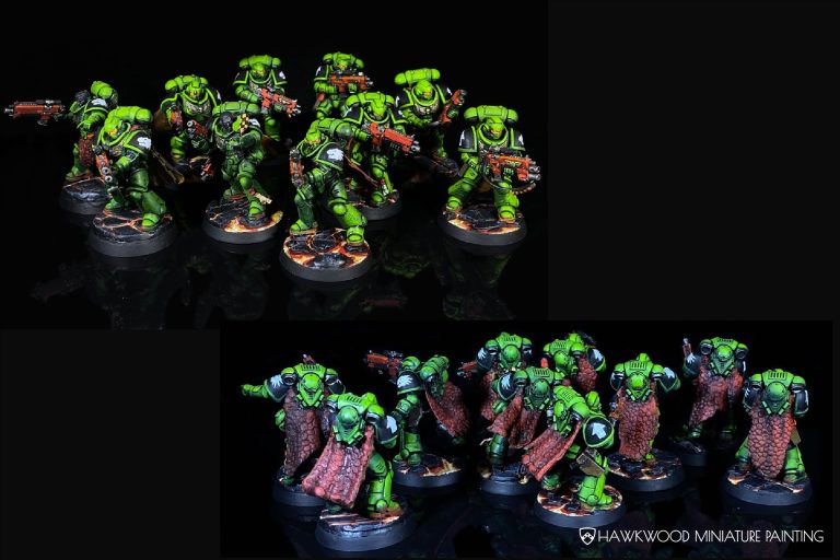 Warhammer 40k Space Marine Salamanders