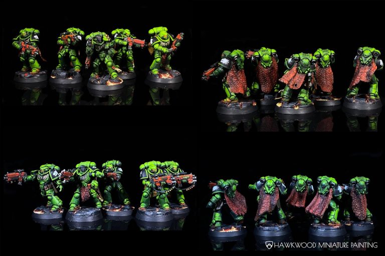 Warhammer 40k Space Marine Salamanders