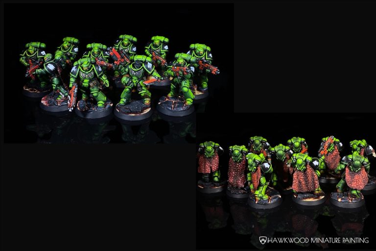 Warhammer 40k Space Marine Salamanders