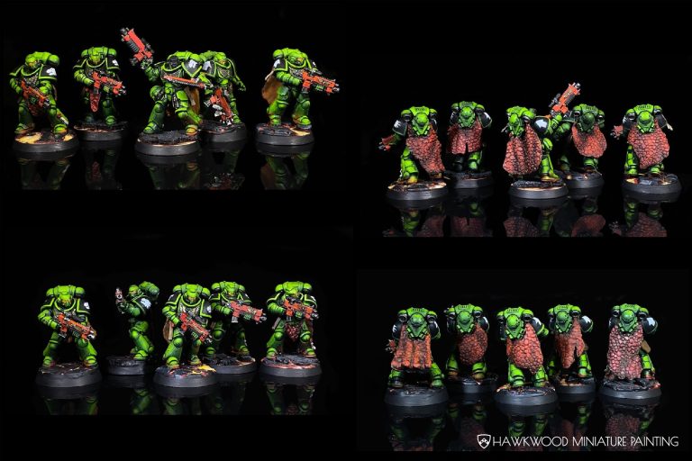 Warhammer 40k Space Marine Salamanders