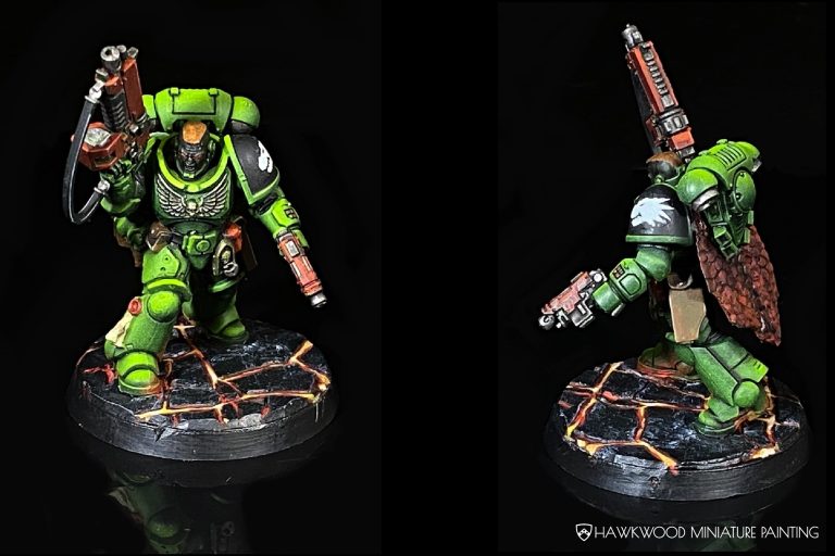 Warhammer 40k Space Marine Salamanders