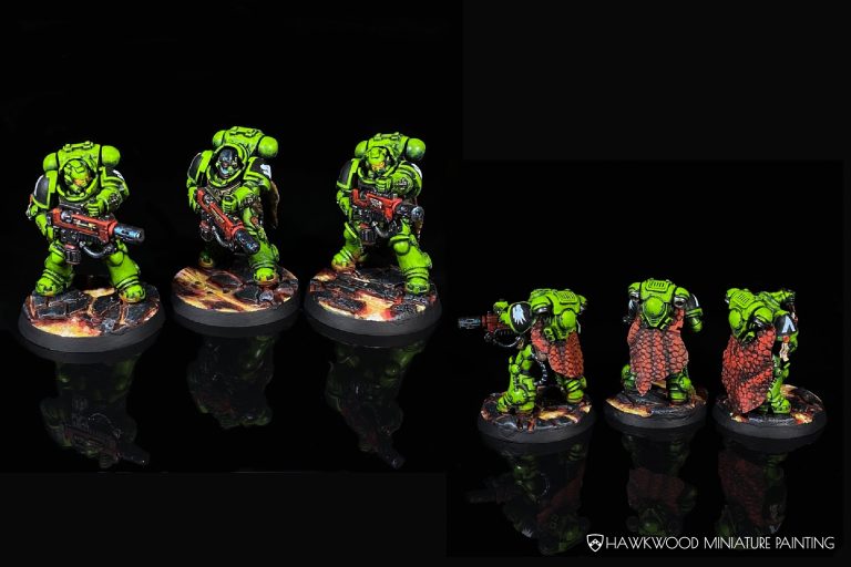 Warhammer 40k Space Marine Salamanders